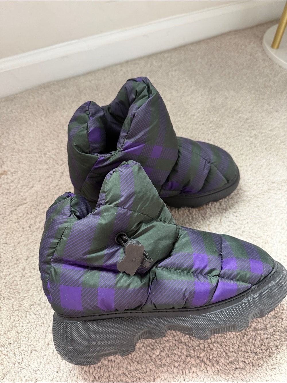 Burberry women boots Daniel Lee design Puffer Slip-On Booties - Picture 4 of 7